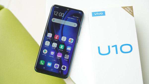 Vivo U10 - smartphone giá rẻ sở hữu cấu hình ấn tượng