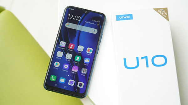 Vivo U10 - Smartphone giá rẻ với những trang bị ấn tượng