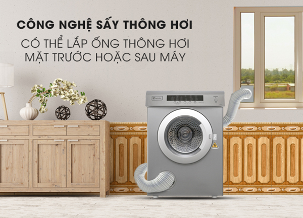 Máy sấy thông hơi sử dụng công nghệ sấy thông hơi, tiết kiệm chi phí Nên chọn máy sấy thông hơi hay máy sấy ngưng tụ