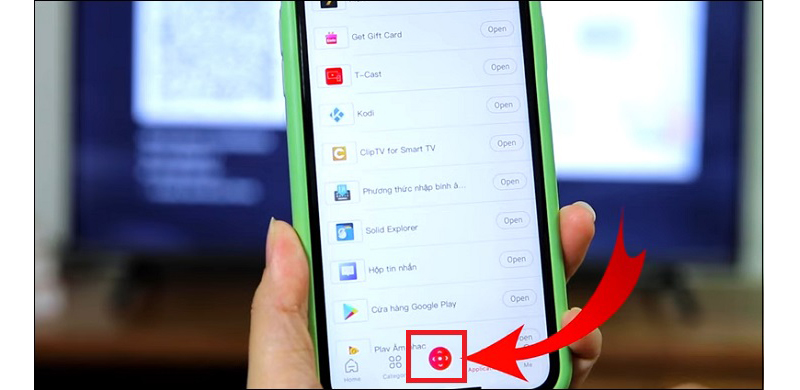Hướng dẫn điều khiển tivi TCL bằng điện thoại
