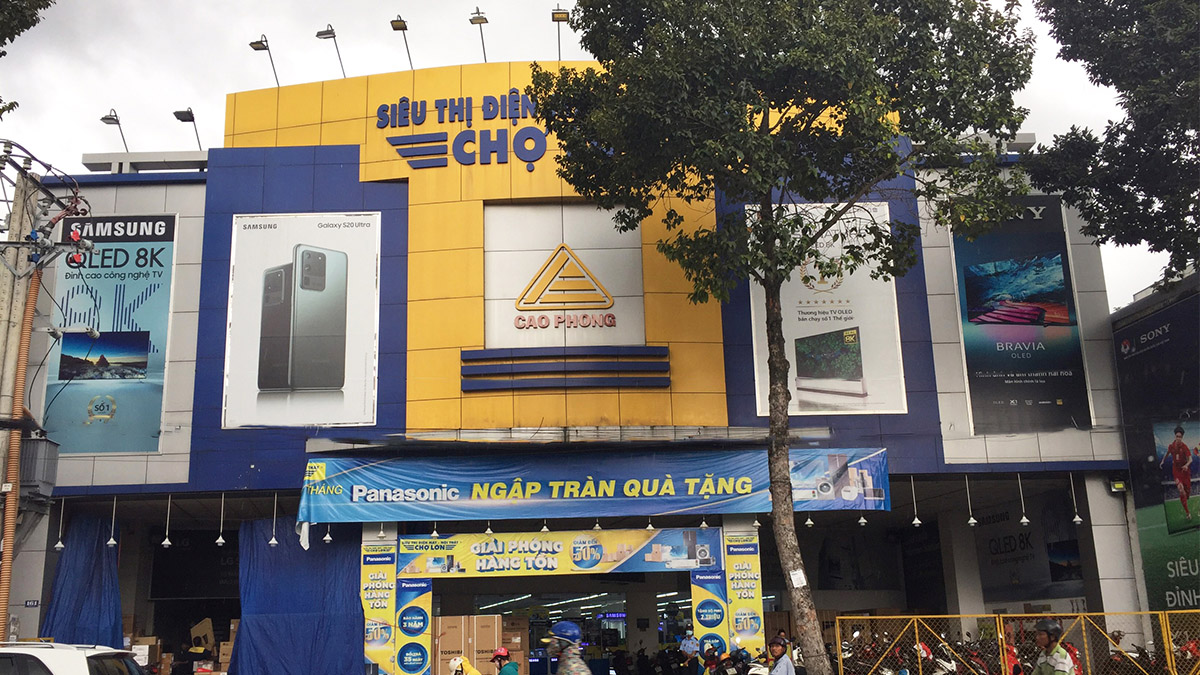 Siêu thị siêu thị điện máy nội thất Ninh Kiều hàng đầu khu vực