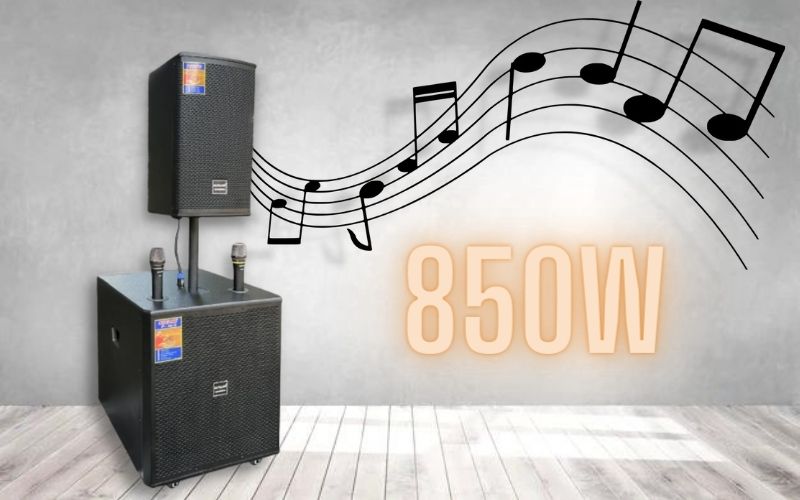 Loa kéo Suyang P-18B tái tạo âm thanh mạnh mẽ 850W
