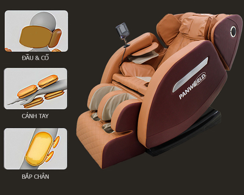  Panworld PW-4415 được trang bị túi khí nén tiện lợi