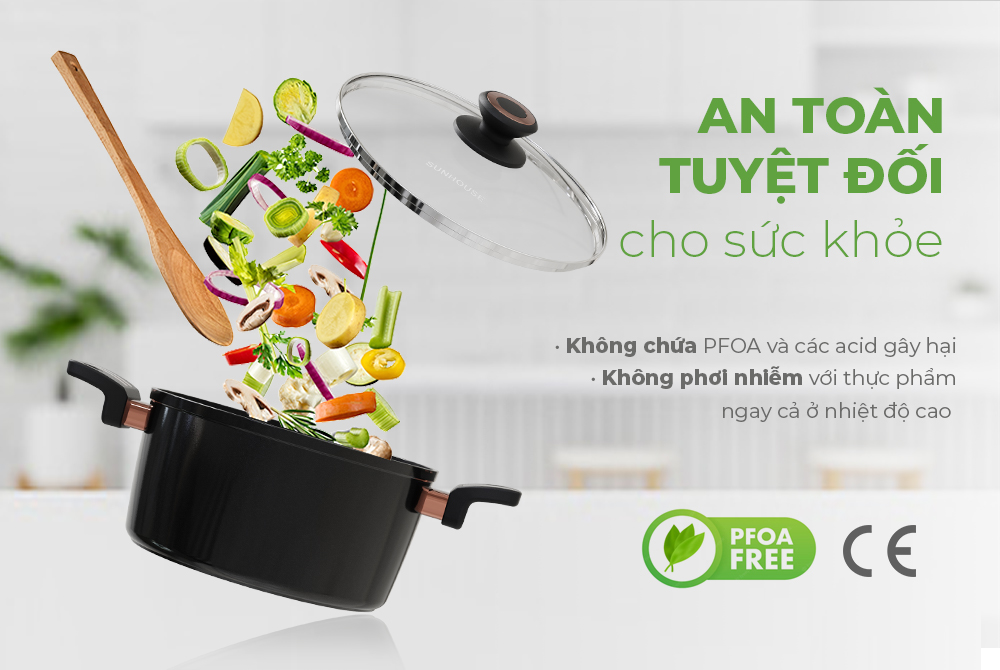 Chất liệu cao cấp – an toàn cho sức khỏe