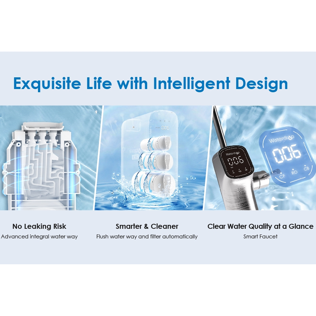 Bộ Lọc Nước Ro Waterdrop WDG3W giá rẻ, giao ngay