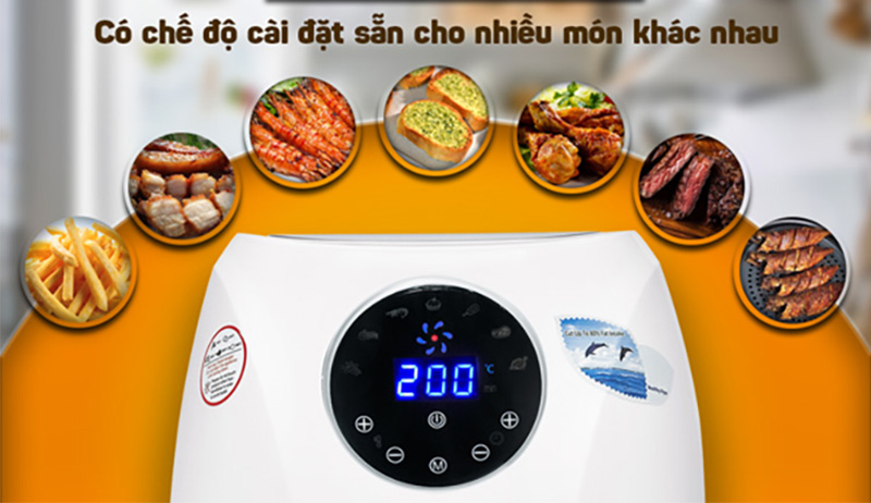 7 chế độ nấu khác nhau