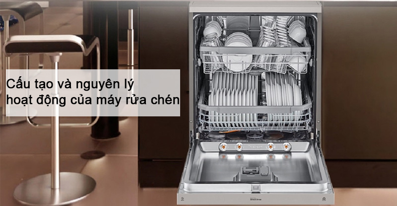Tìm hiểu cấu tạo và nguyên lý hoạt động của máy rửa chén