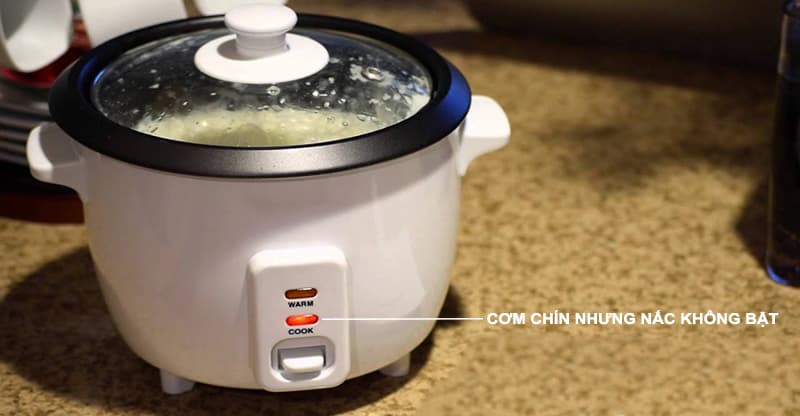 Nguyên nhân nồi cơm điện không bật nấc