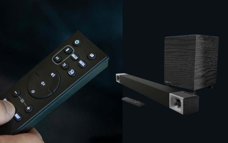 Điều khiển từ xa của dàn loa Soundbar Klipsch Cinema 400