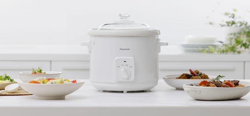 Nồi nấu chậm Panasonic NF-N51AWRA có tổng dung tích 5 lít