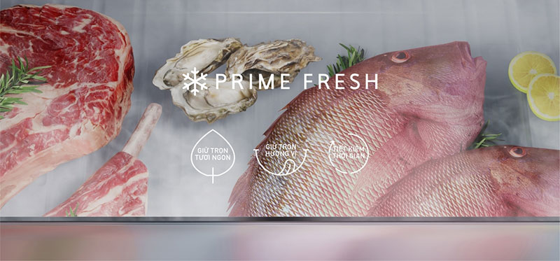 Ngăn cấp đông mềm thế hệ mới Prime Fresh 