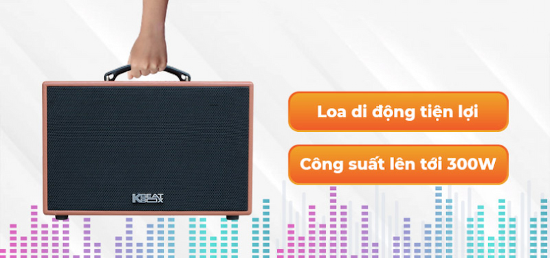Âm thanh mạnh mẽ đầy uy lực