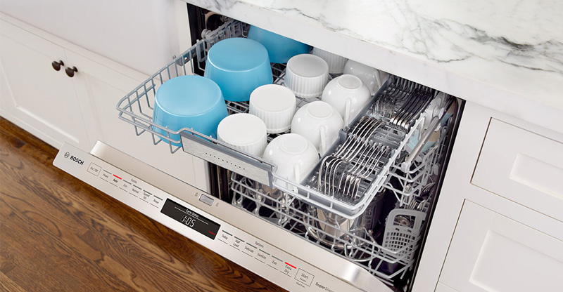Cách sử dụng máy rửa bát Bosch sạch hiệu quả