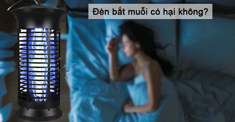 Đèn đuổi muỗi có hại không?