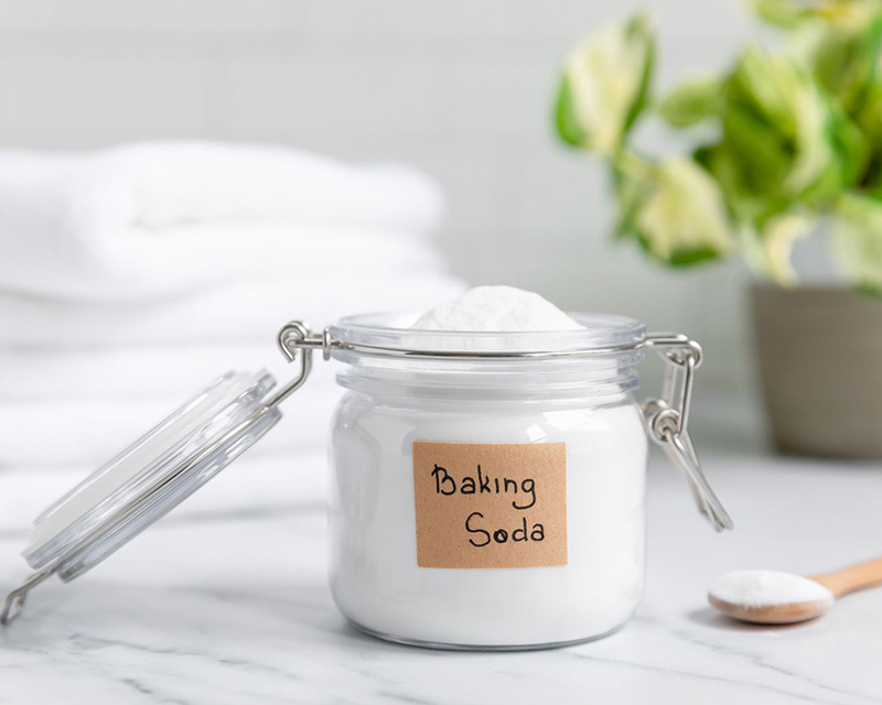 Baking soda có khả năng tẩy rửa hiệu quả