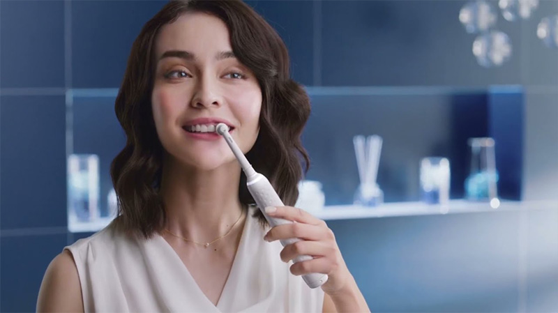 Bàn chải điện tăng khả năng làm sạch răng miệng