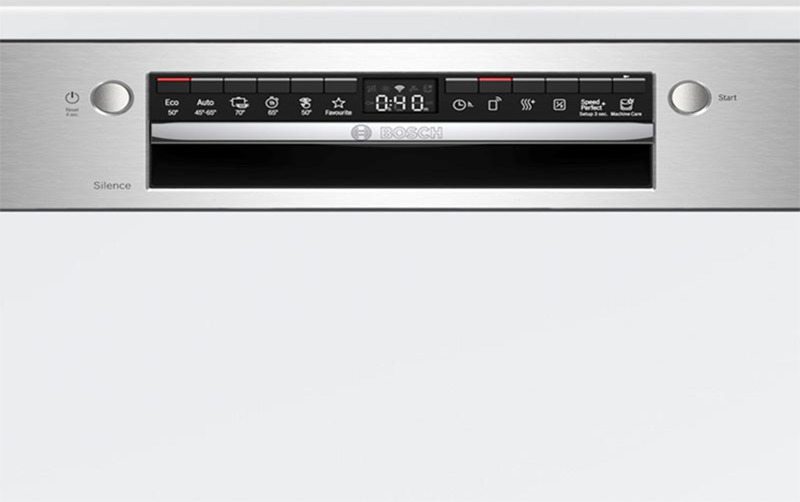 Bosch SMI4HVS33E dùng bảng điều khiển nút nhấn 