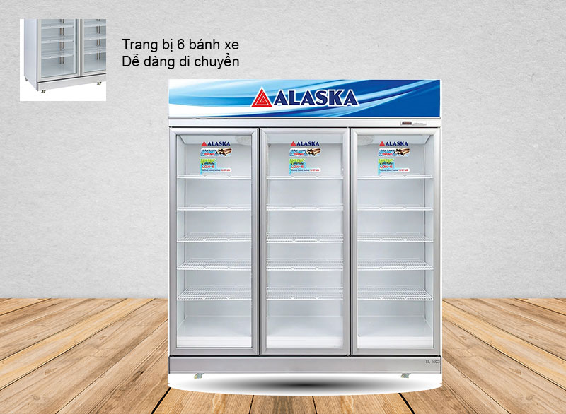 Trang bị 6 bánh xe