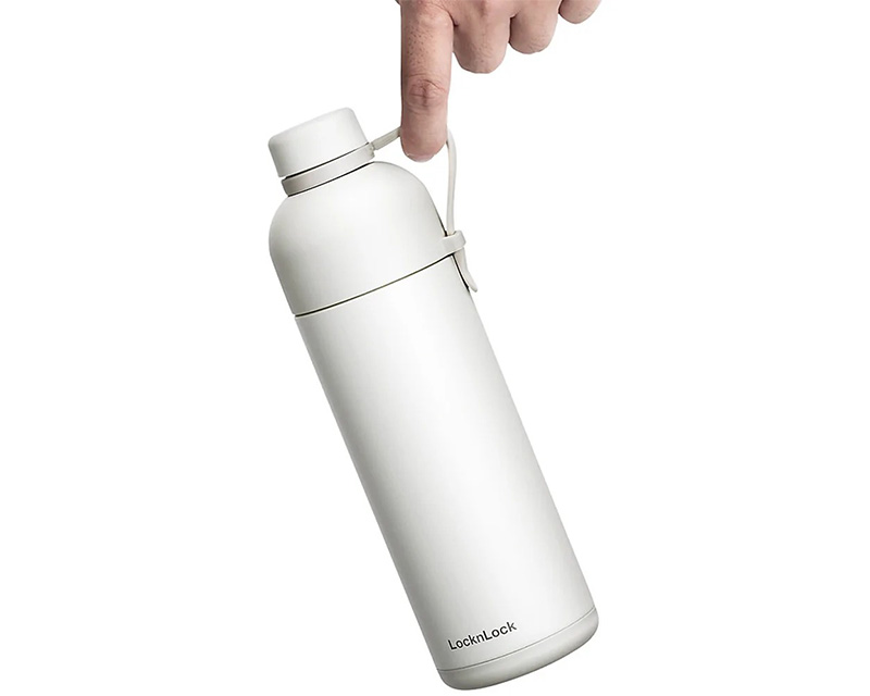 Bình giữ nhiệt Lock&Lock Belt Bottle 490ml LHC4267IVY - Màu ngà