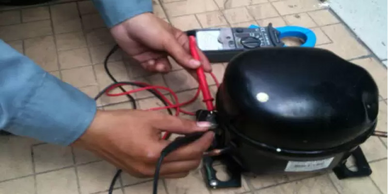 máy nén tủ lạnh đã bị hỏng