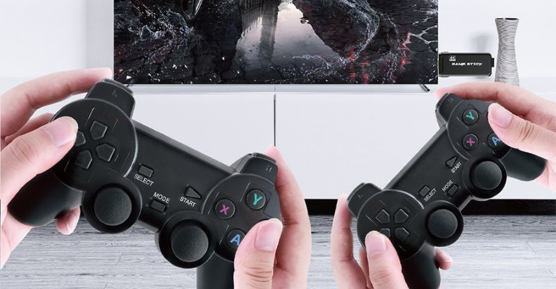 Bộ chơi game kết nối Tivi 4K - GAME STICK 4K ULTRA_HD Joystick 360 là sản phẩm đang bán chạy