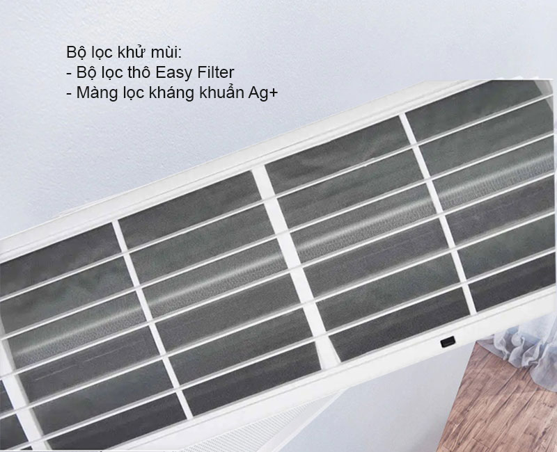 Lưới lọc bụi Easy Filter, màng lọc kháng khuẩn Ag+