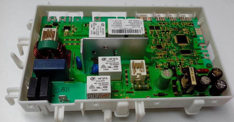 Bo mạch máy giặt bị hỏng