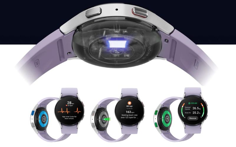 Các chế độ theo dõi sức khỏe của Watch5 LTE SM-R905