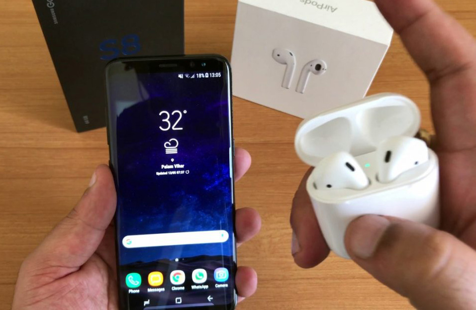 Cách kết nối Airpods với điện thoại Android