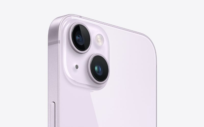 Cụm camera sau của iPhone 14 tiêu chuẩn