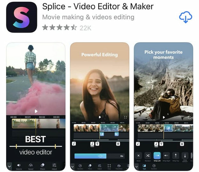 Cắt chỉnh video trên điện thoại chuyên nghiệp bằng Splice