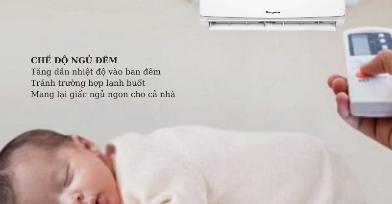 Chế độ ngủ đêm giúp bạn ngủ sâu, ngon giấc 