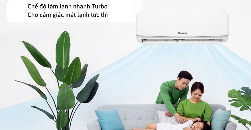 Chế độ làm lạnh nhanh Turbo 