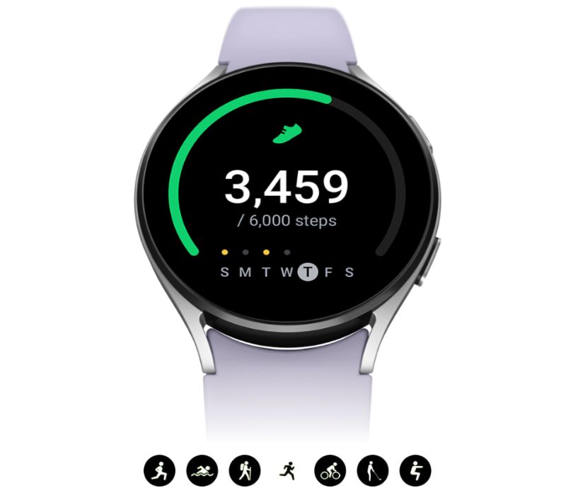 Chế độ theo dõi tập luyện trên Watch5 LTE SM-R905