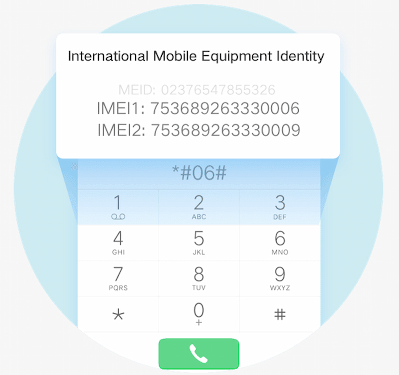 Check IMEI VIVO bằng trình quay số