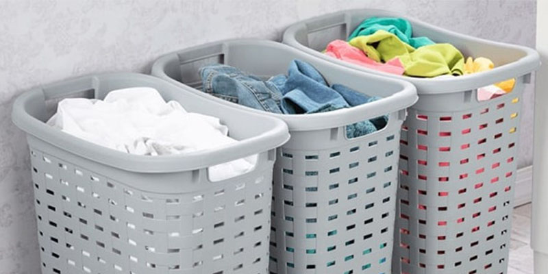 Chia quần áo để giặt nhiều lần
