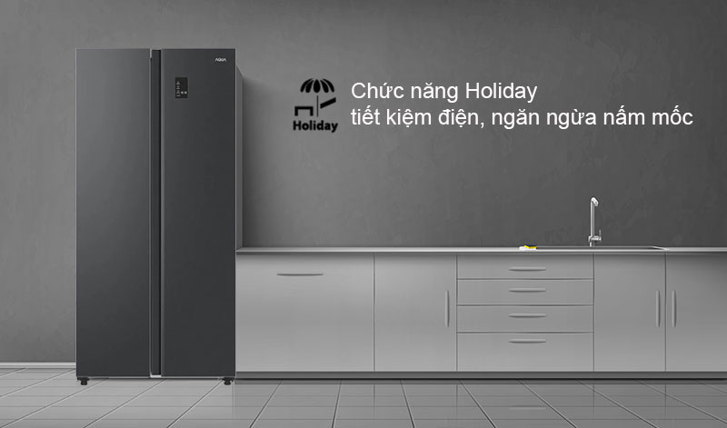 Chức năng Holiday tiết kiệm điện, ngăn ngừa nấm mốc