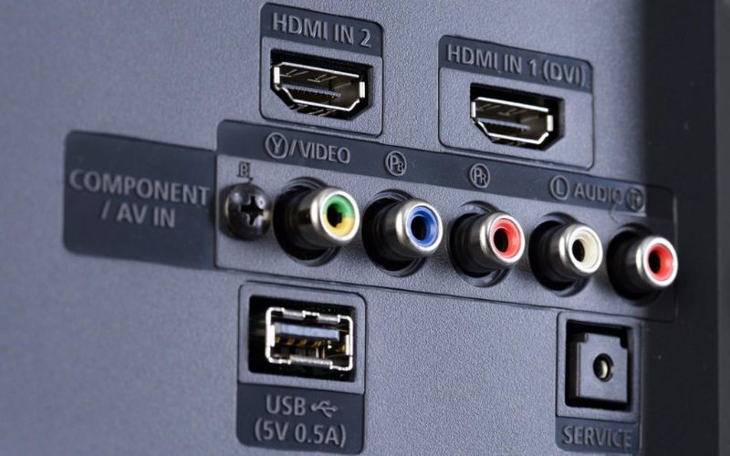 Các cổng kết nối cơ bản trên tivi