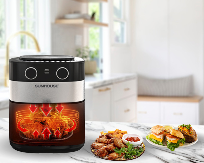 Công nghệ Rapid Air giúp thức ăn tốt cho sức khỏe hơn