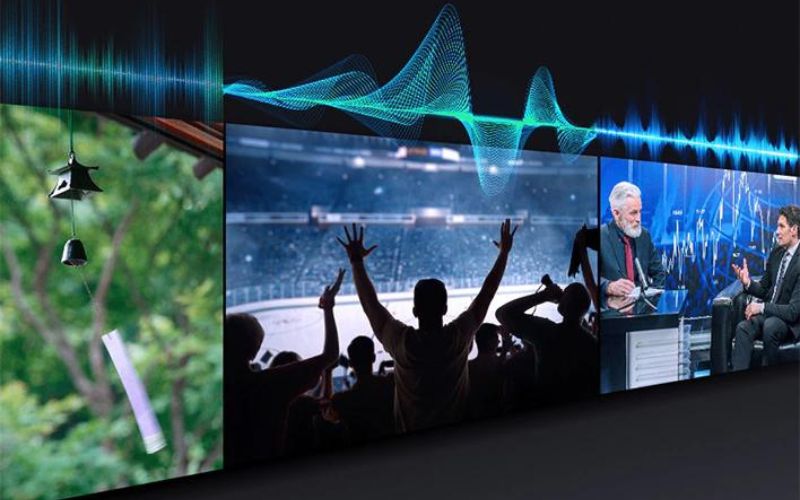 Adaptive Sound tối ưu âm thanh theo nội dung trình chiếu