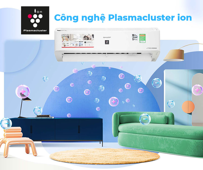 Công nghệ lọc khí Plasmacluster Ion