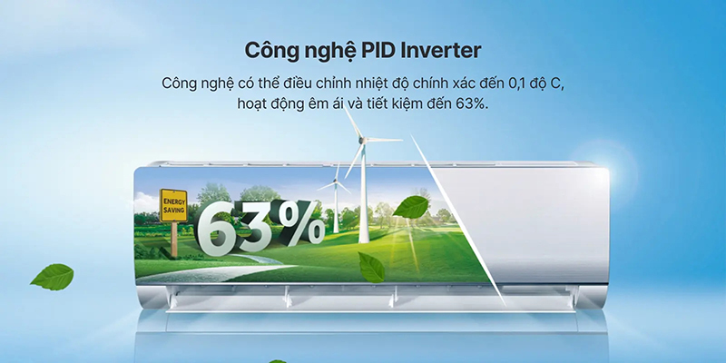 Tiết kiệm điện với PID Inverter