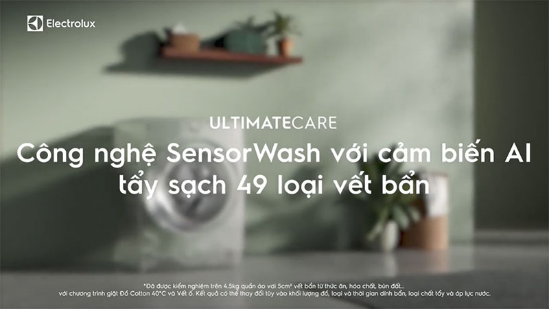 Công nghệ UltraMix hòa tan chất giặt