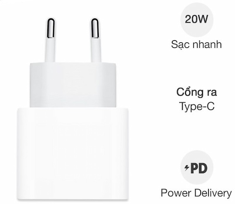Củ sạc nhanh Iphone MHJE3