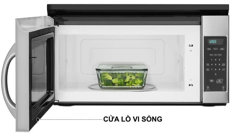 Cửa lò vi sóng