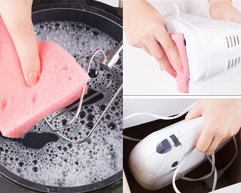 Đảm bảo các bước vệ sinh theo như hướng dẫn