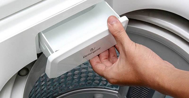 Detergent trong máy giặt