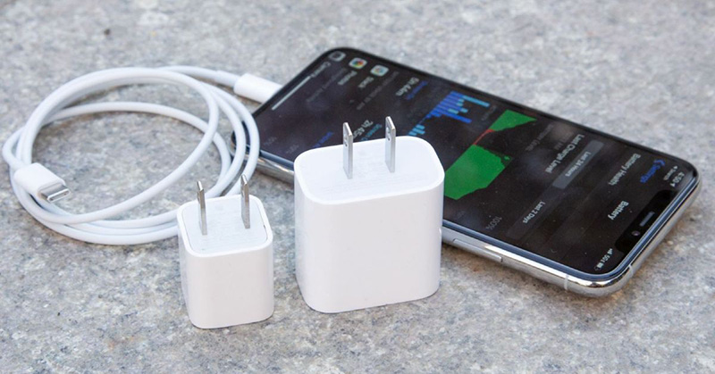 Sử dụng củ sạc, dây sạc iPhone chính hãng