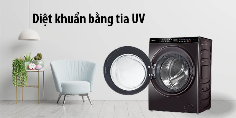 Máy giặt AQUA Inverter 15kg AQD-DH1500G.PP