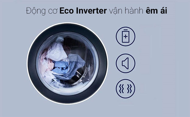 Máy Giặt Sấy Electrolux Inverter 10/7 Kg EWW1024P5WB